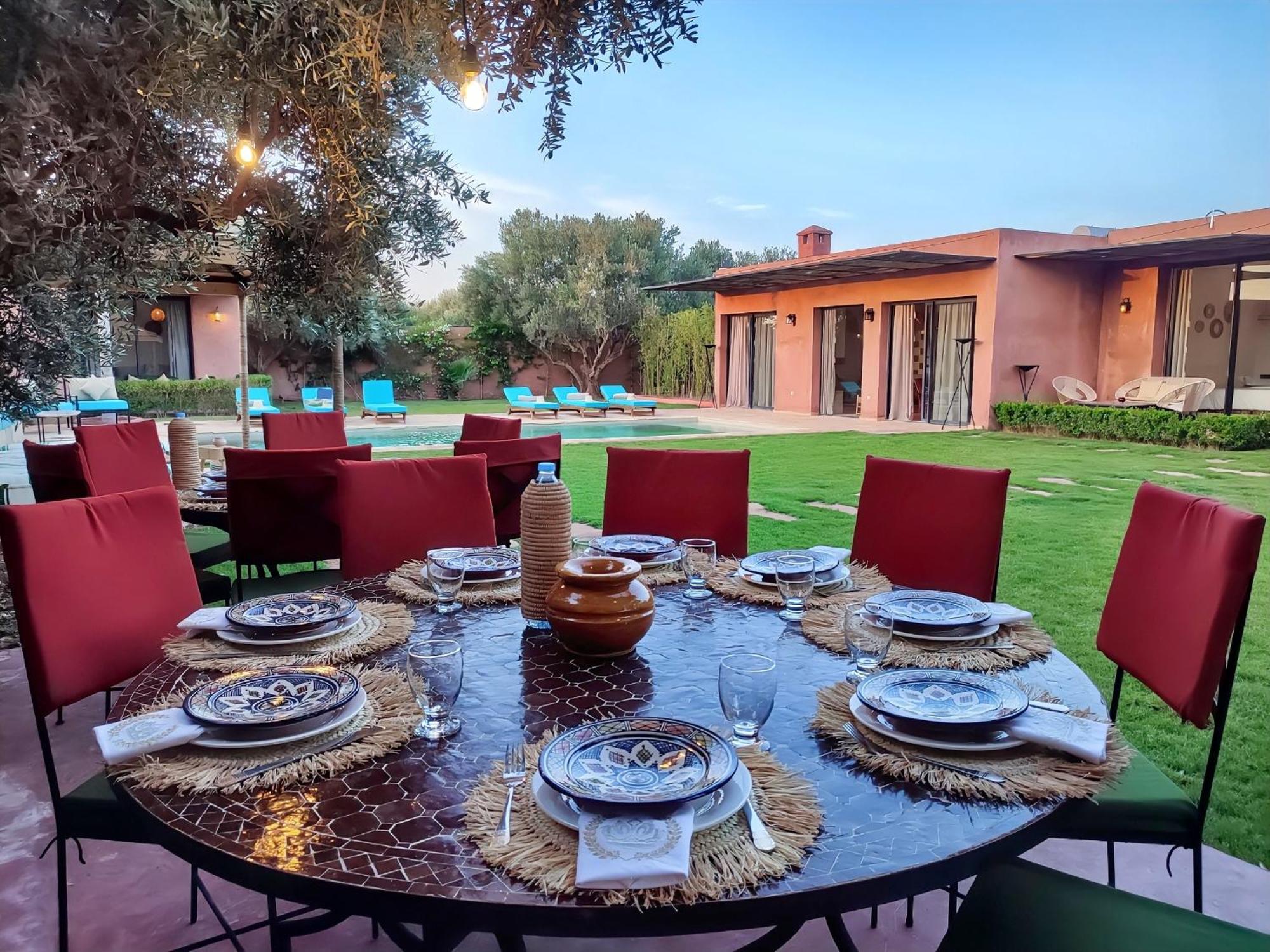Villa Domaine Homa Marrakech à Marrakesh Extérieur photo